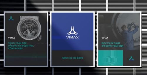 VIMAX LOGO & CI SYSTEM: Khi luồng khí vô hình trở thành biểu tượng có kỷ luật
